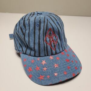 D.C. Comics HARLEY QUINN Birds Of Prey Strapback Hat One Size Fits Cap